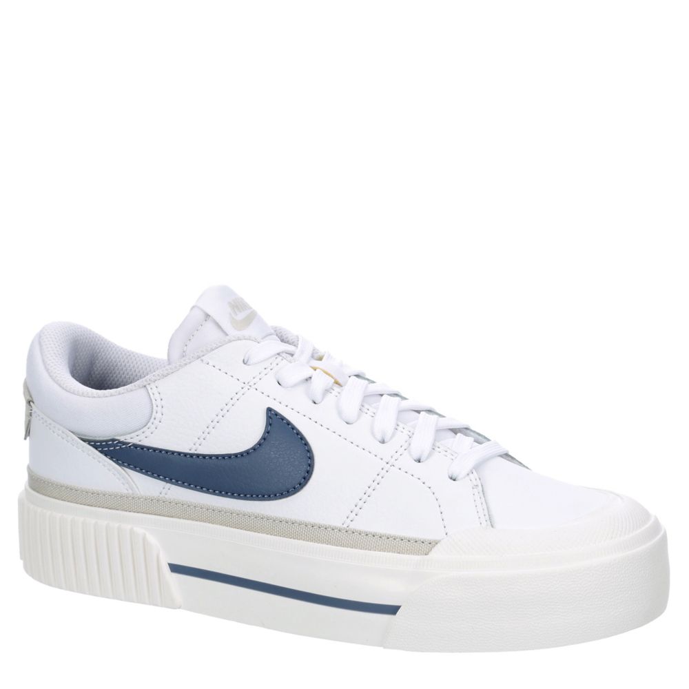 Dark Blue Womens Court Legacy Lift Sneaker, Nike