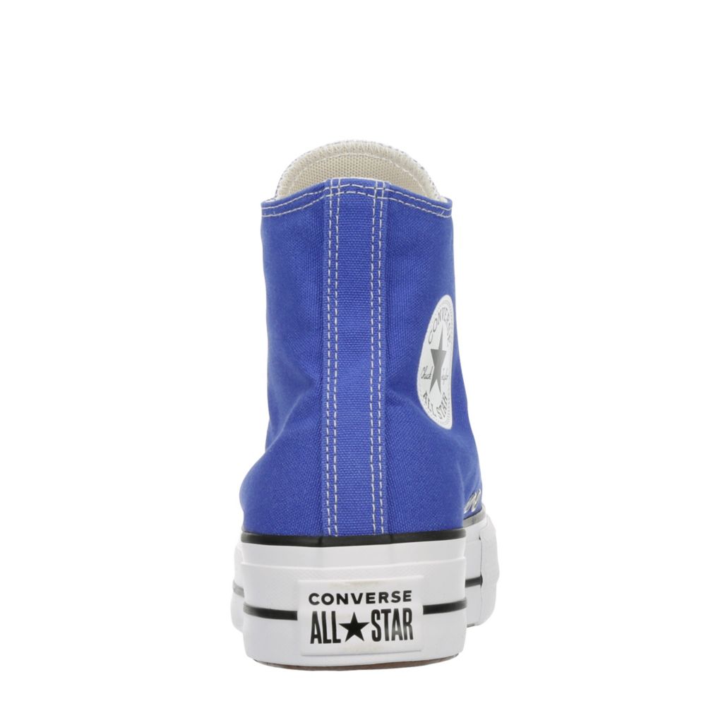Bright Blue Womens Chuck Taylor All Star High Top Platform Sneaker Converse Rack Room Shoes