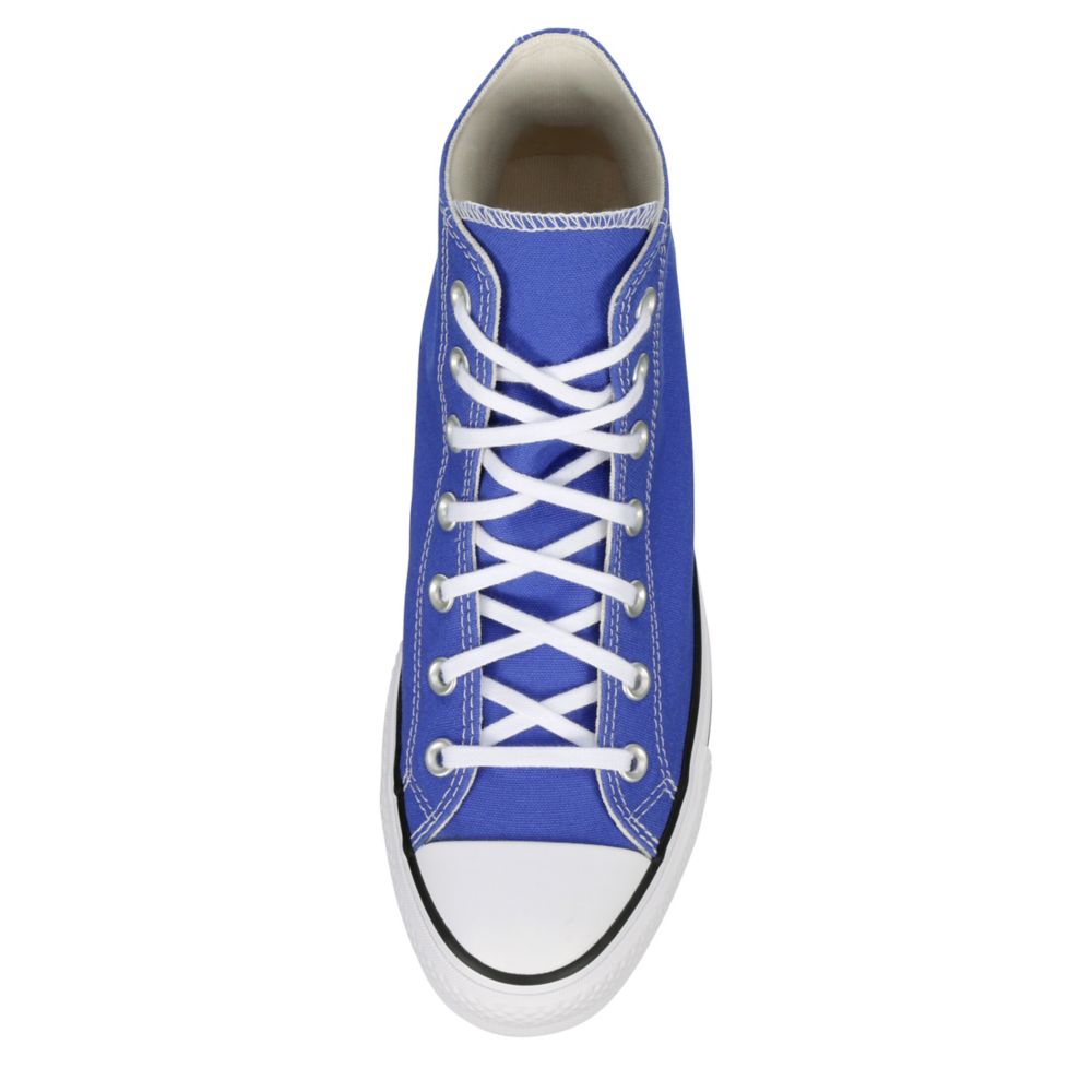Bright Blue Womens Chuck Taylor All Star High Top Platform Sneaker Converse Rack Room Shoes