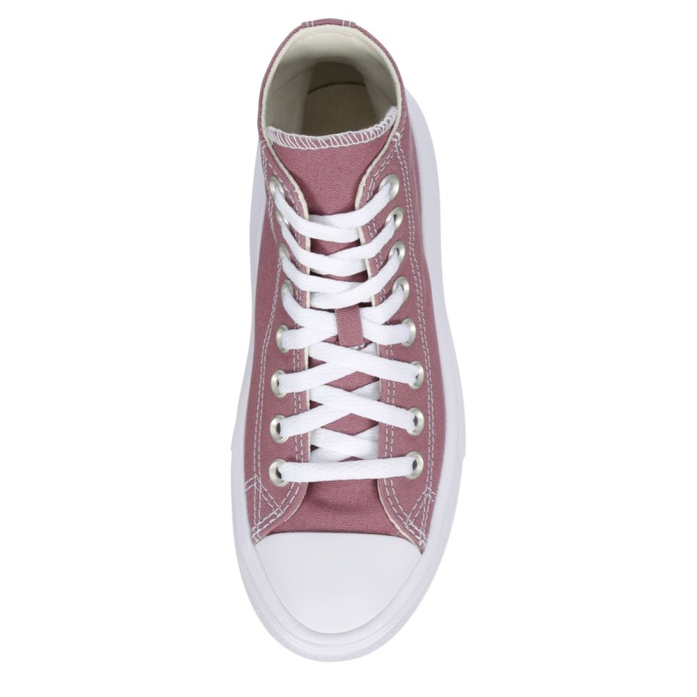 White Womens Chuck Taylor All Star Move High Top Sneaker