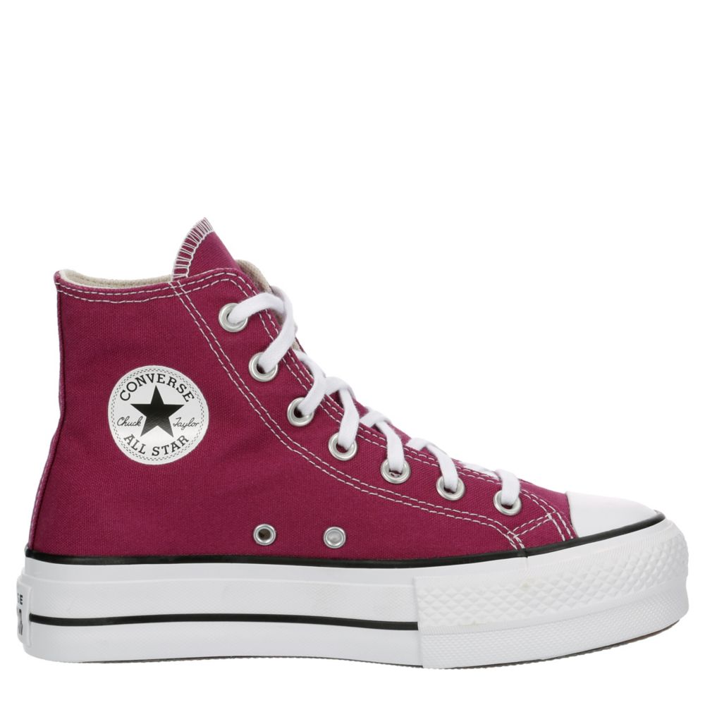 Converse all shop star wine red