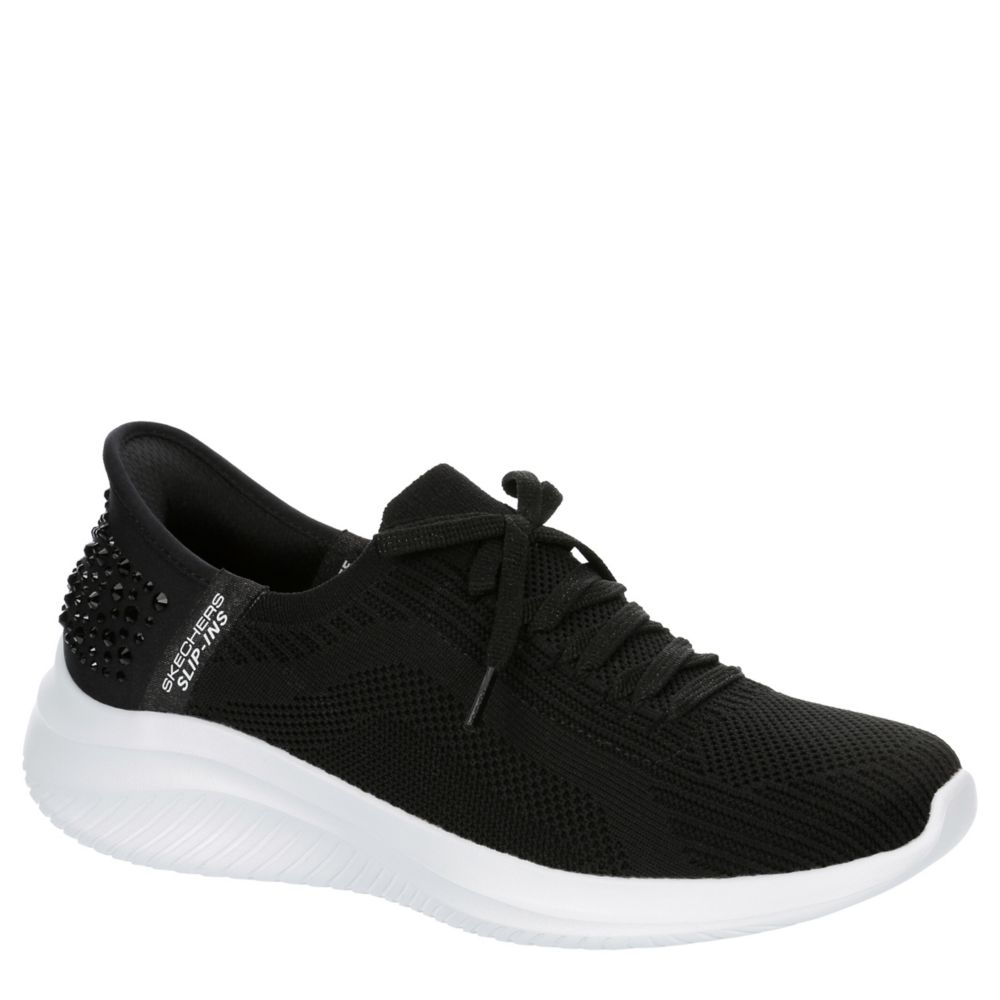 Skechers Ultra Flex - High Rise in BLACK - Skechers Womens Athletic on