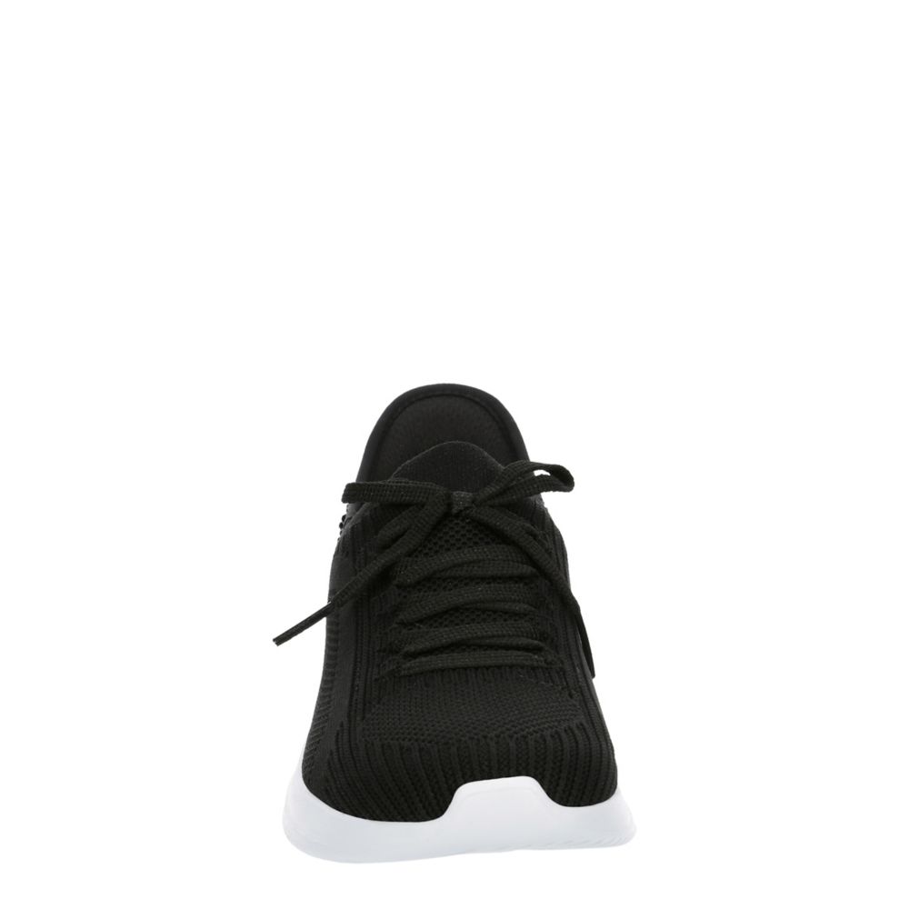 Black Skechers Womens Slipins Ultra Flex 3.0 Shining Glitz Running