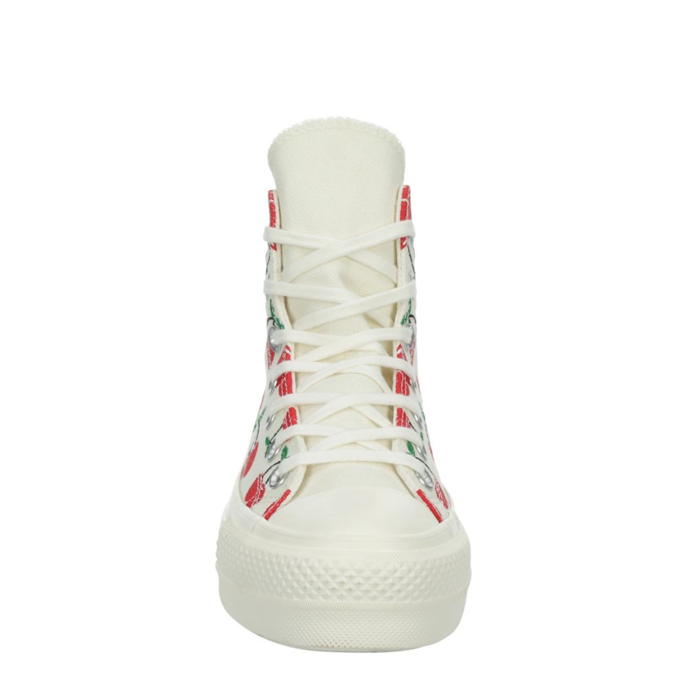 Converse blanche et rouge online