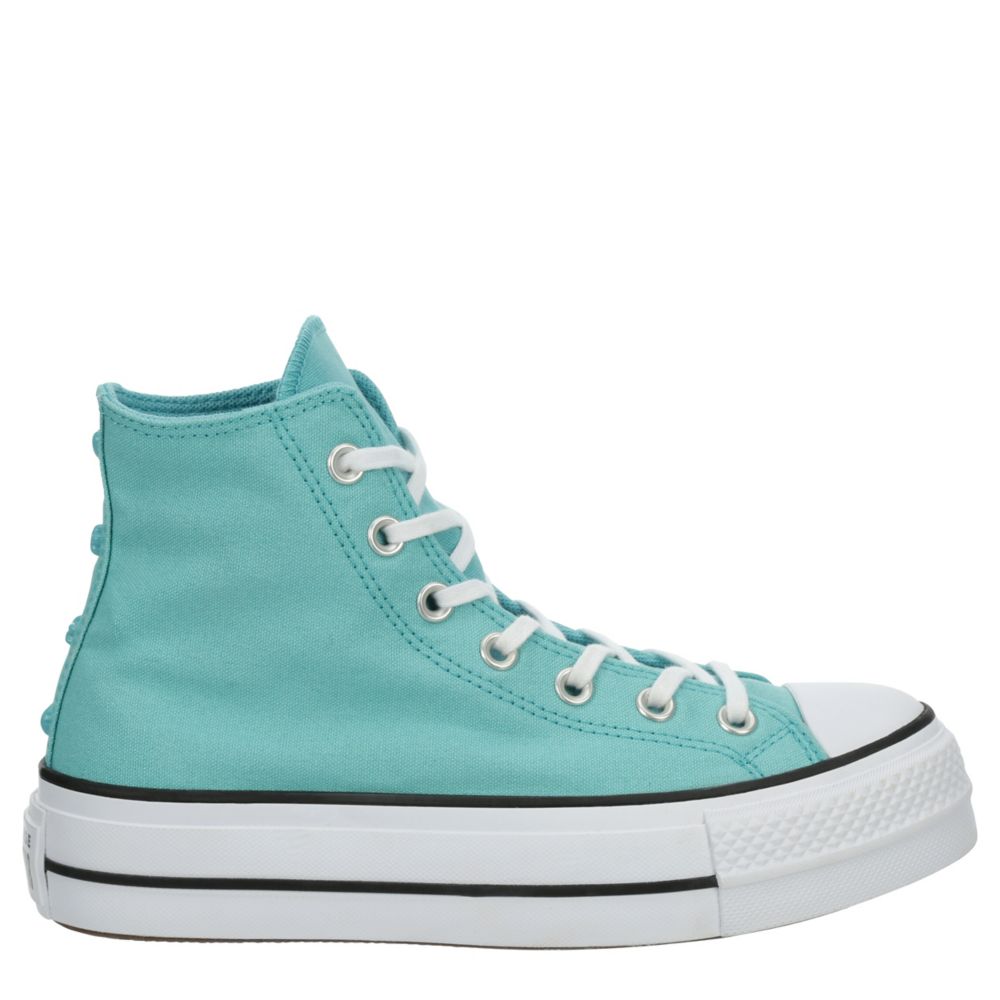 Aqua converse high tops on sale