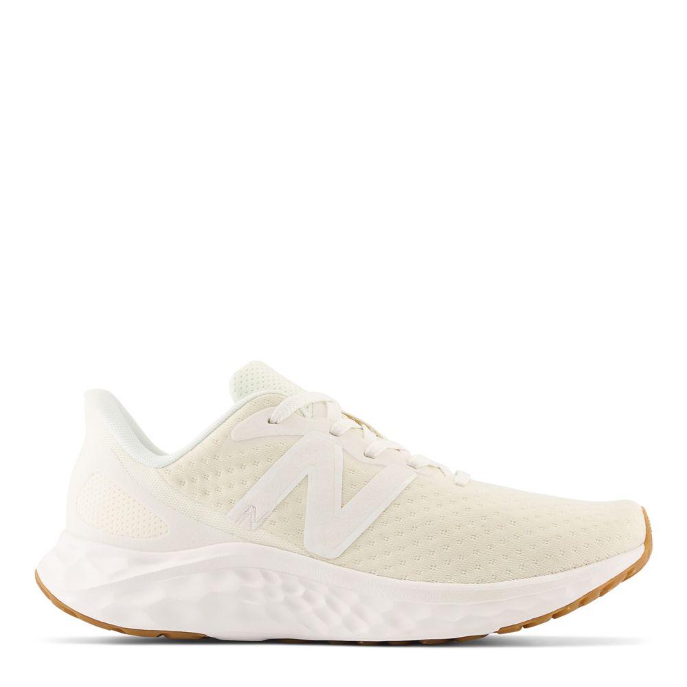 New Balance Women s Fresh Foam Arishi V4 Running Shoe Raw Sugar gum 8