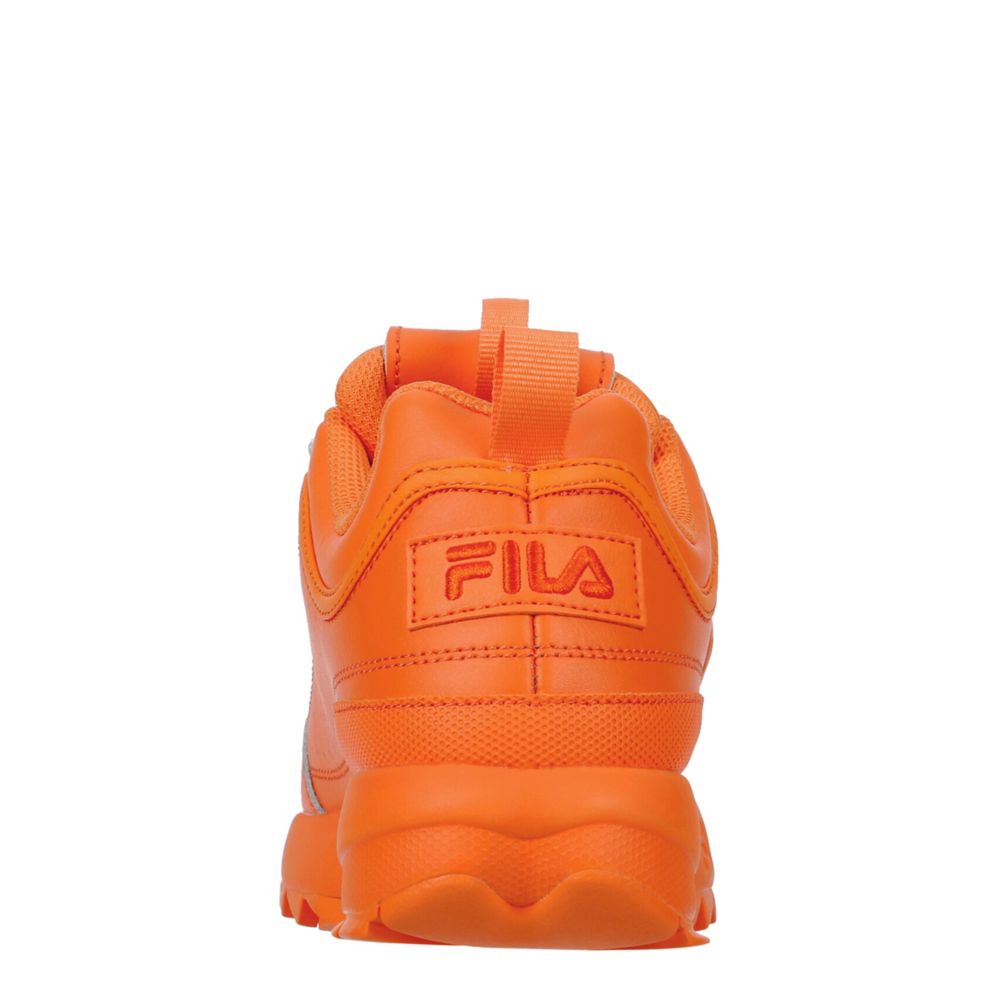 Orange fila disruptor best sale