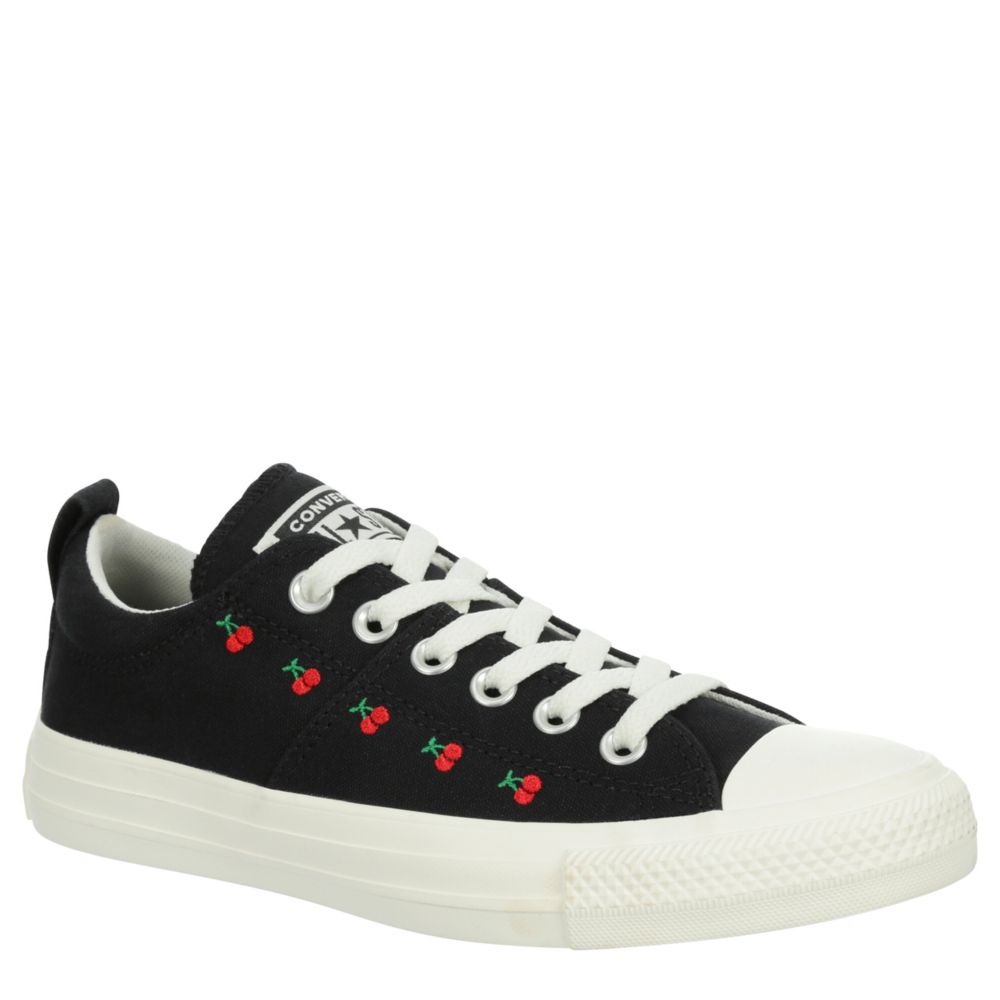 Converse black old school best sale