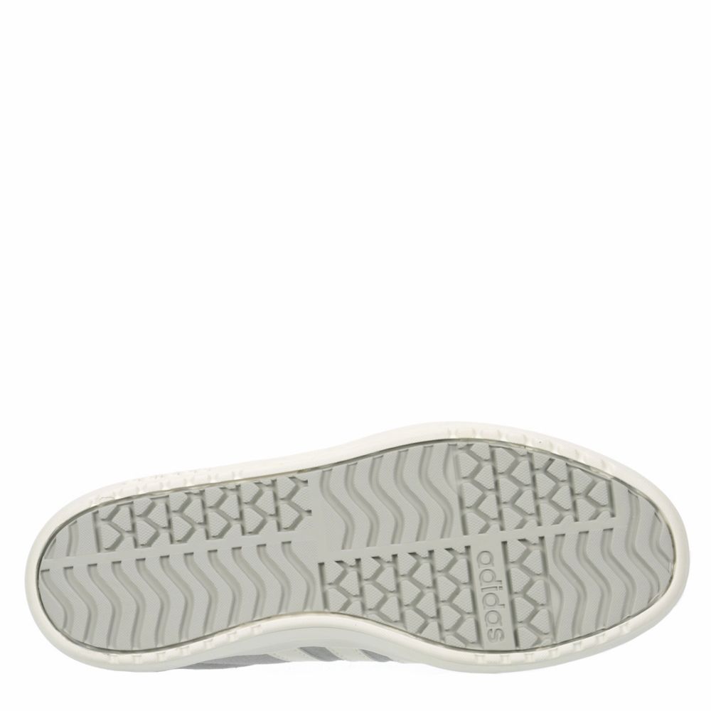 Grey Adidas Womens Vl Court Bold Sneaker | Rack Room Shoes