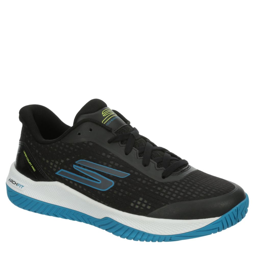 Skechers Viper Court Pro - Womens Pickleball Shoes (Black / Blue