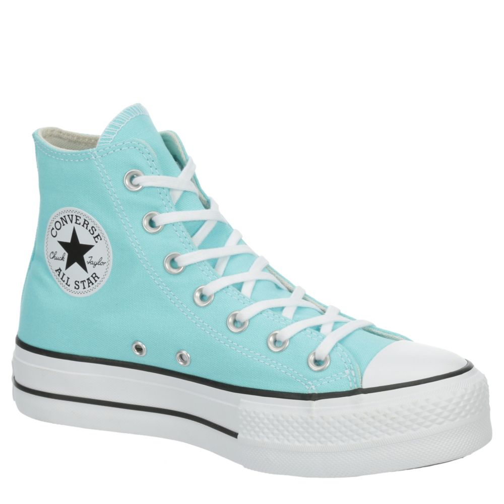 High top converse turquoise on sale