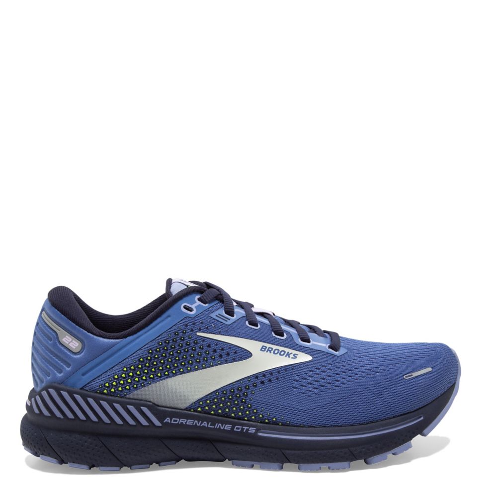 Dark Blue Brooks Womens Adrenaline Gts 22 Running Shoe | Rack Room Shoes