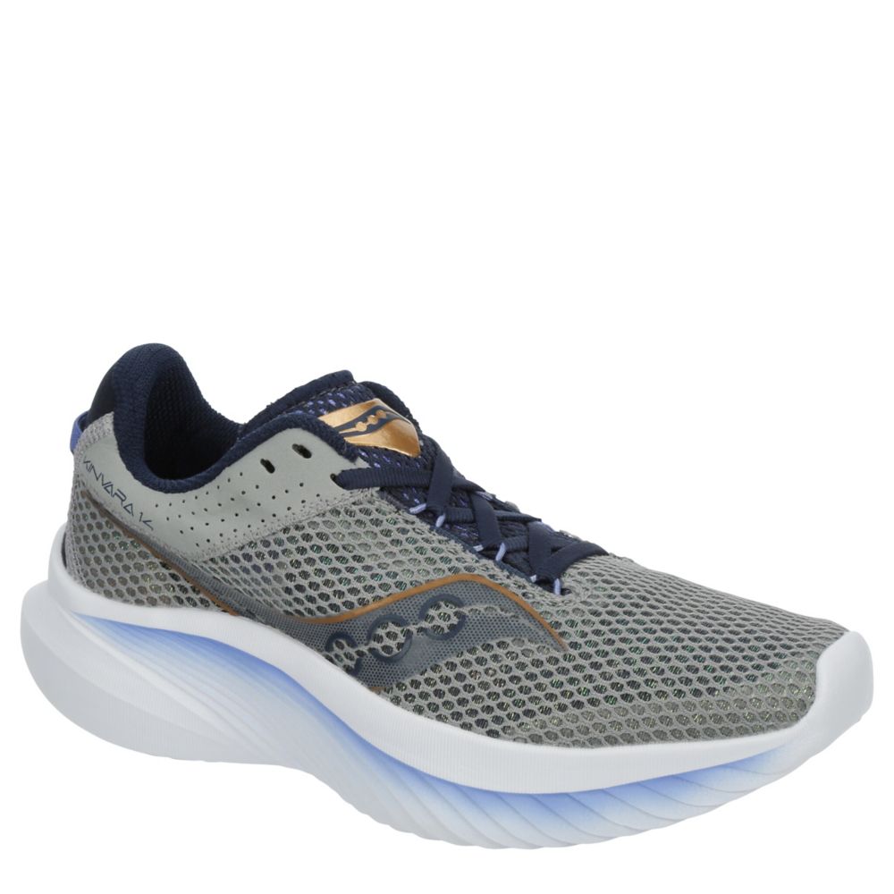 GREY SAUCONY Womens Kinvara 14 Running Shoe