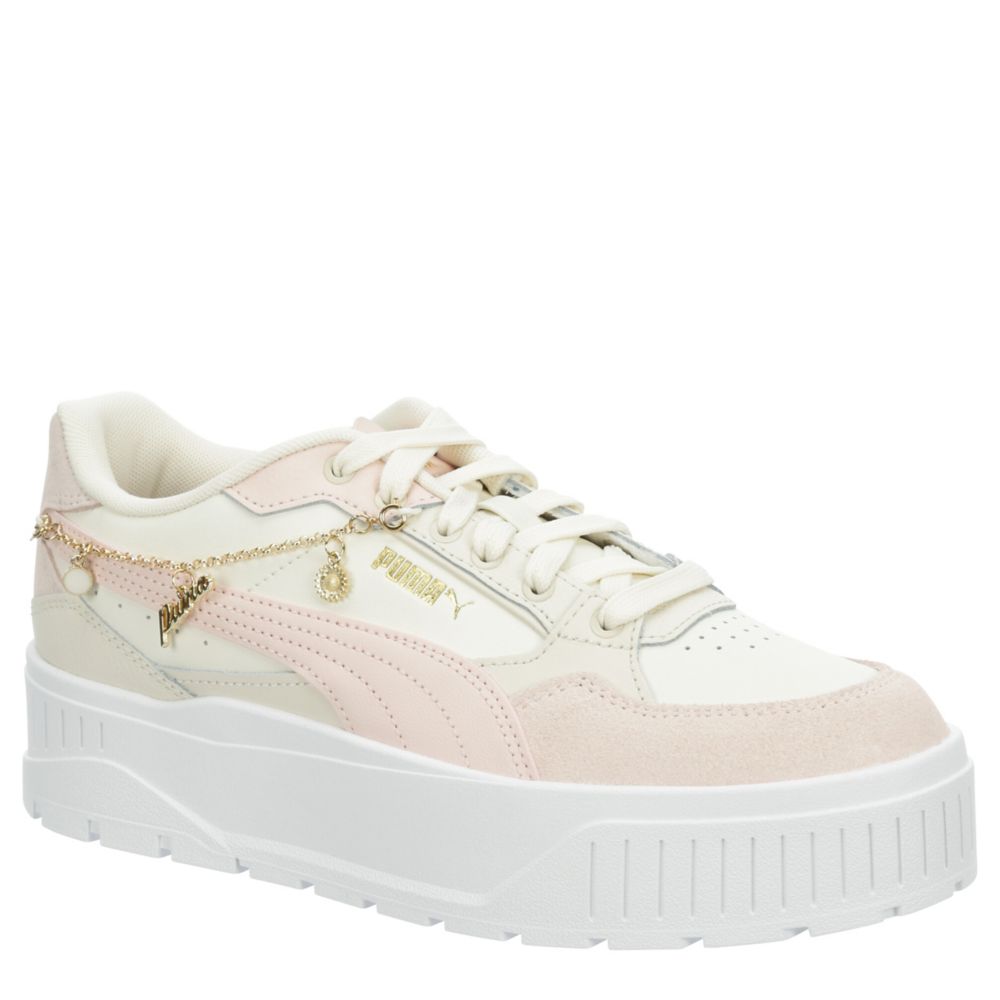 Puma Women s Karmen Idol II Sneaker White Low top Sneakers 6.5