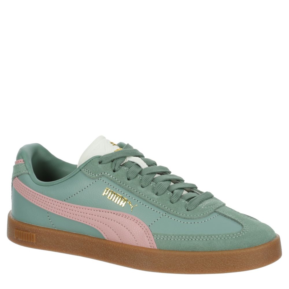 Puma womens shoes green online