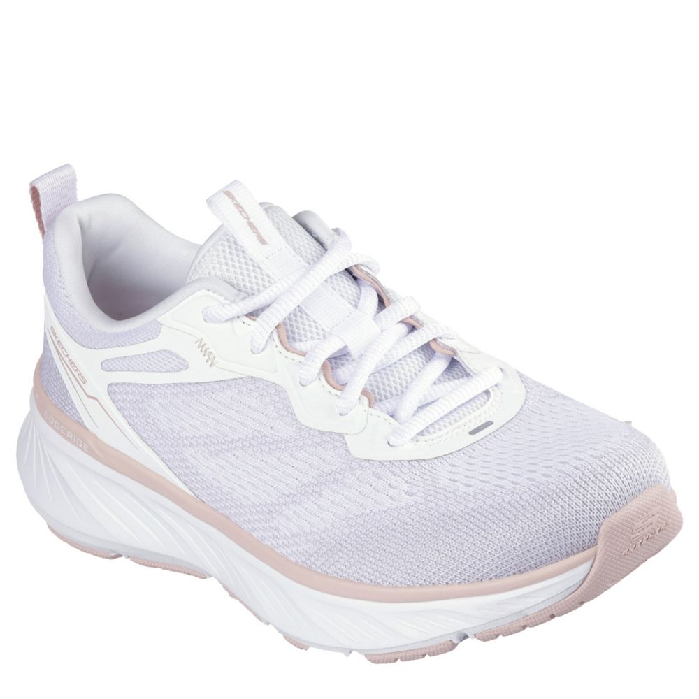 Skechers Womens Edgeride Running Shoe - White Size 8M