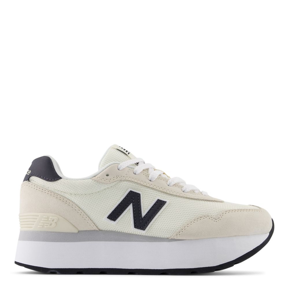 NEW BALANCE WOMENS 515H PLATFORM SNEAKER OFF WHITE