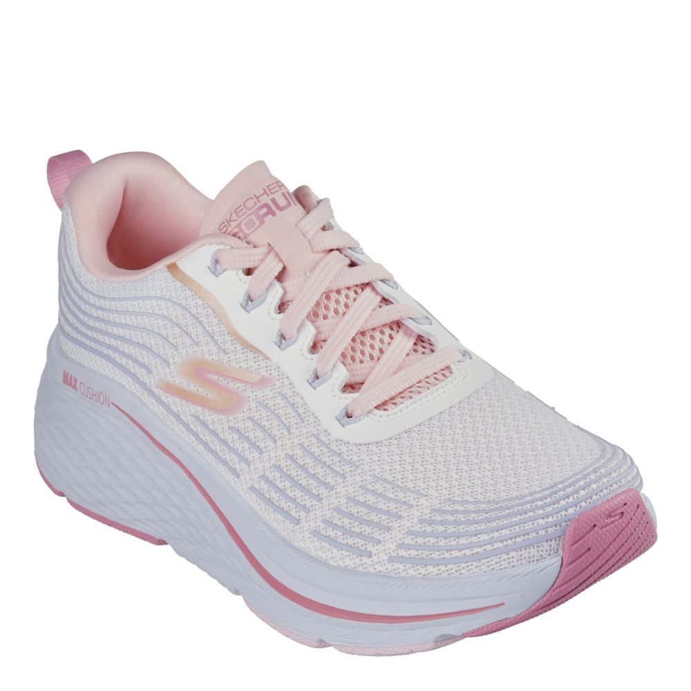 Skechers Womens Max Cushioning Elite 2.0 Alaura Running Shoe - White Size 6M