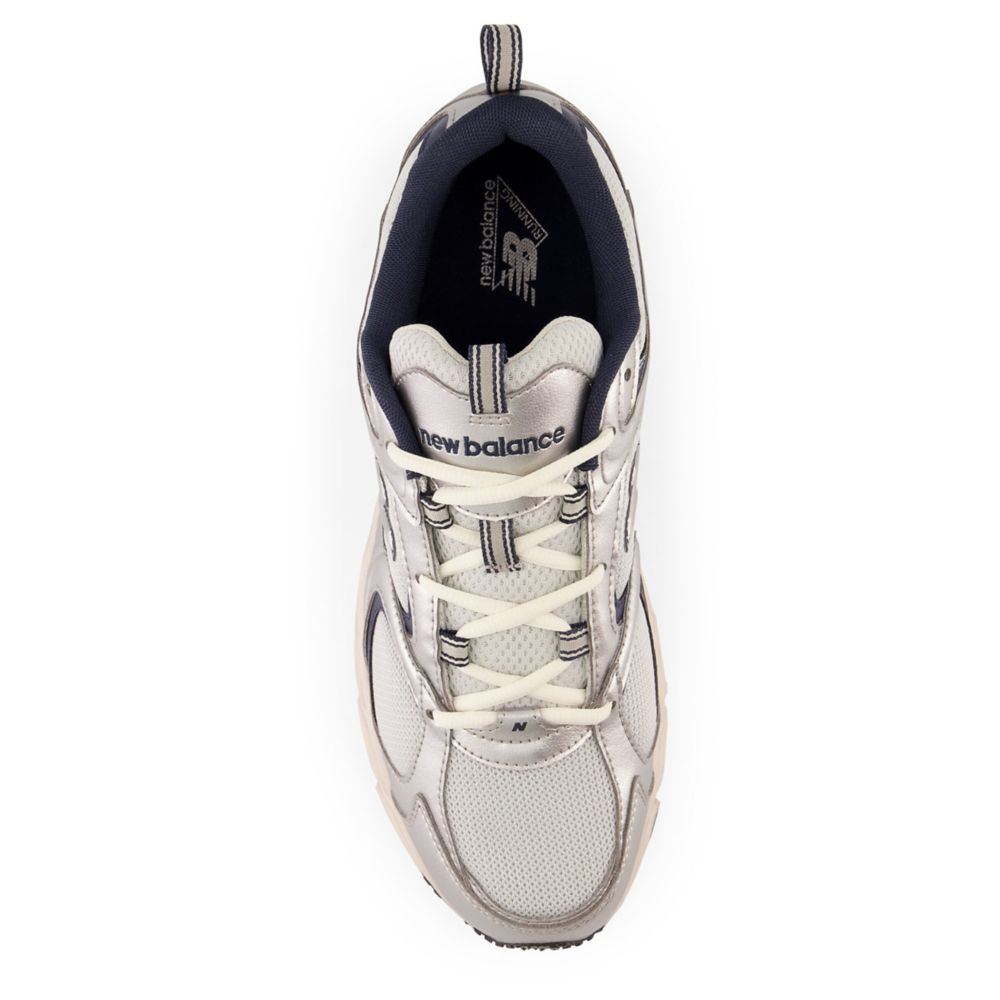 NEW BALANCE WOMENS 408 SNEAKER - SILVER