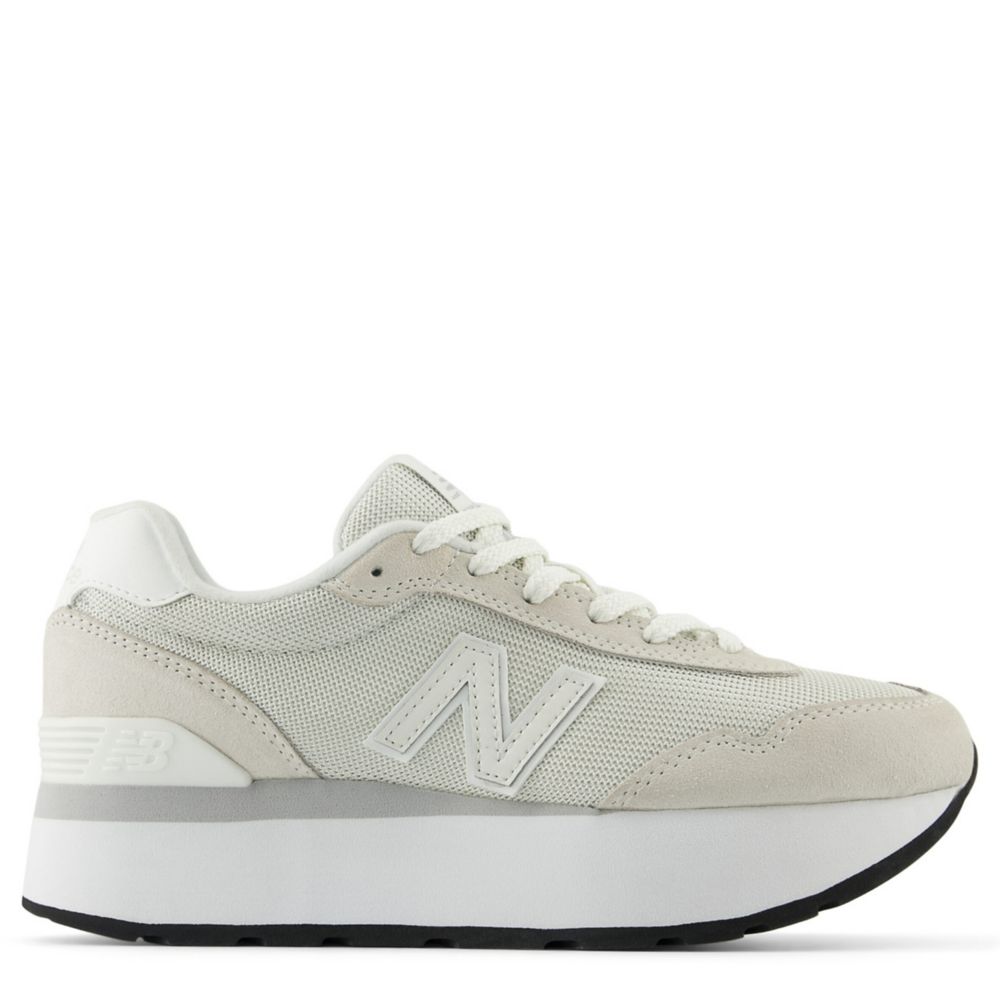 White New Balance Womens 515 Stacked Sneaker | Rack Room Shoes