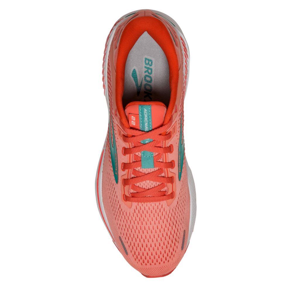 Coral Womens Adrenaline Running Shoe | Brooks | Rack Room Shoes