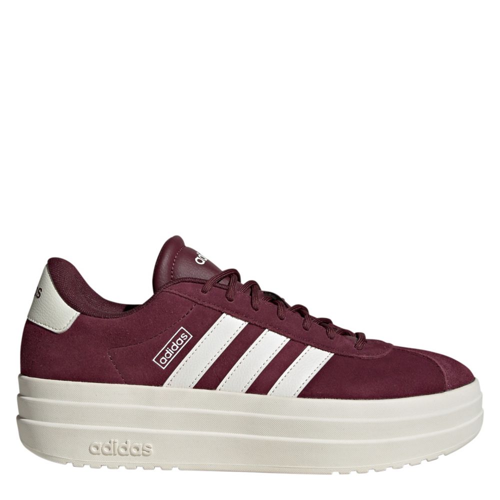 Adidas women's courtset sneaker  burgundy best sale