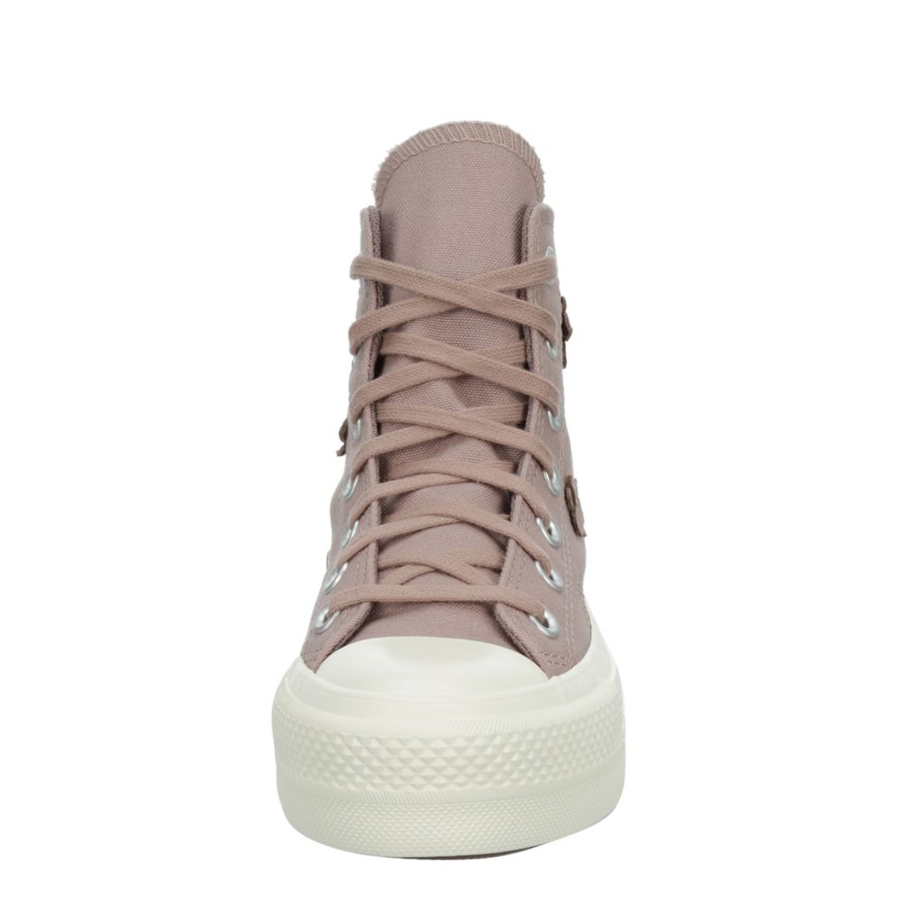 CONVERSE WOMENS CHUCK TAYLOR ALL STAR HIGH TOP PLATFORM SNEAKER - BLUSH