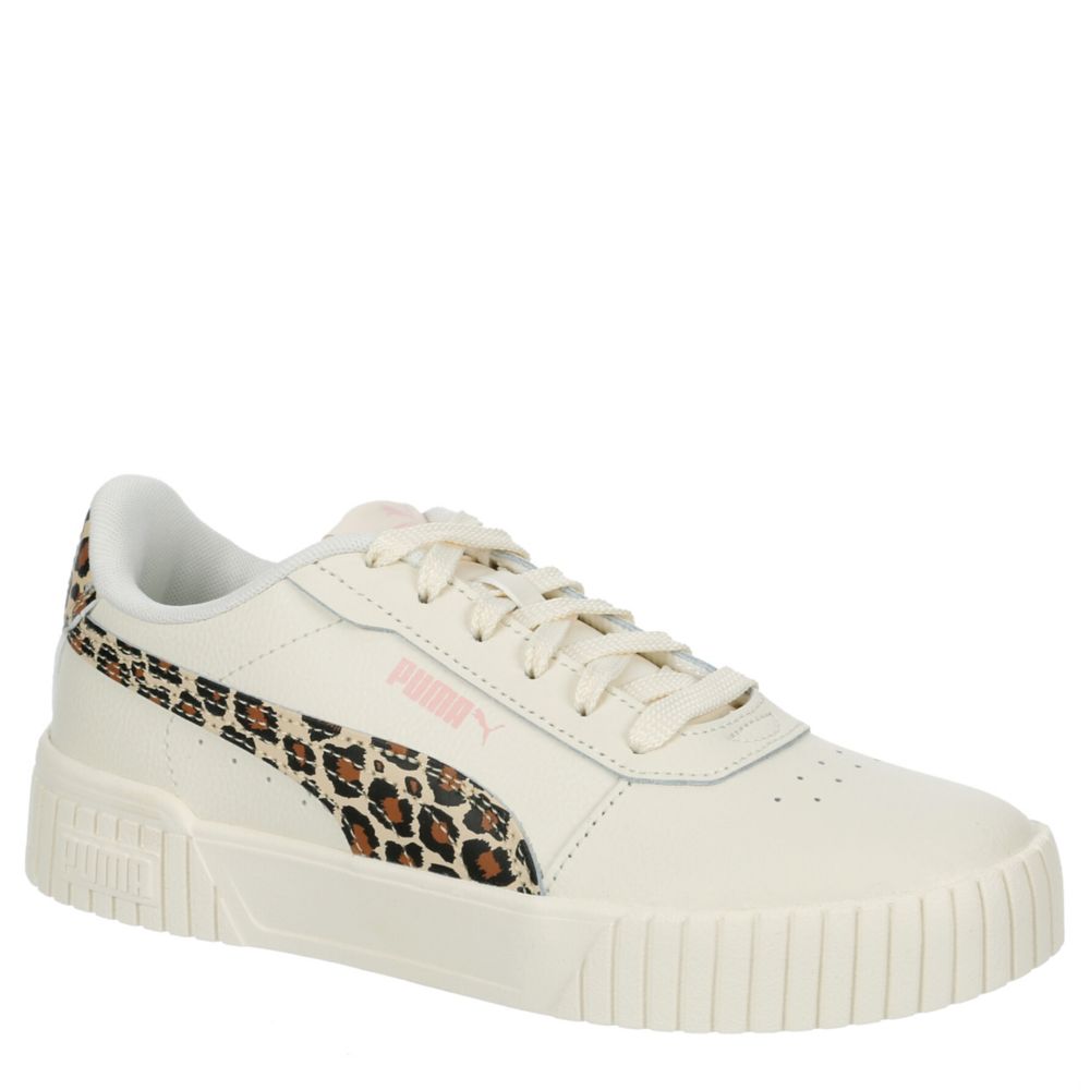 Puma Carina 2.0 Cheetahlicious Women s Sneaker Ivory Size 6