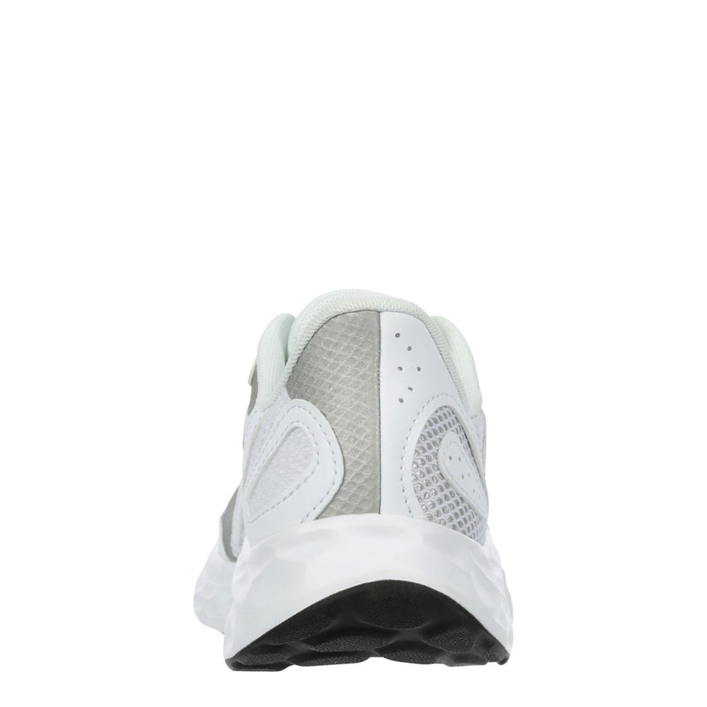 White New Balance Womens Fresh Foam Arishi Tira Lux Running Shoe Rack