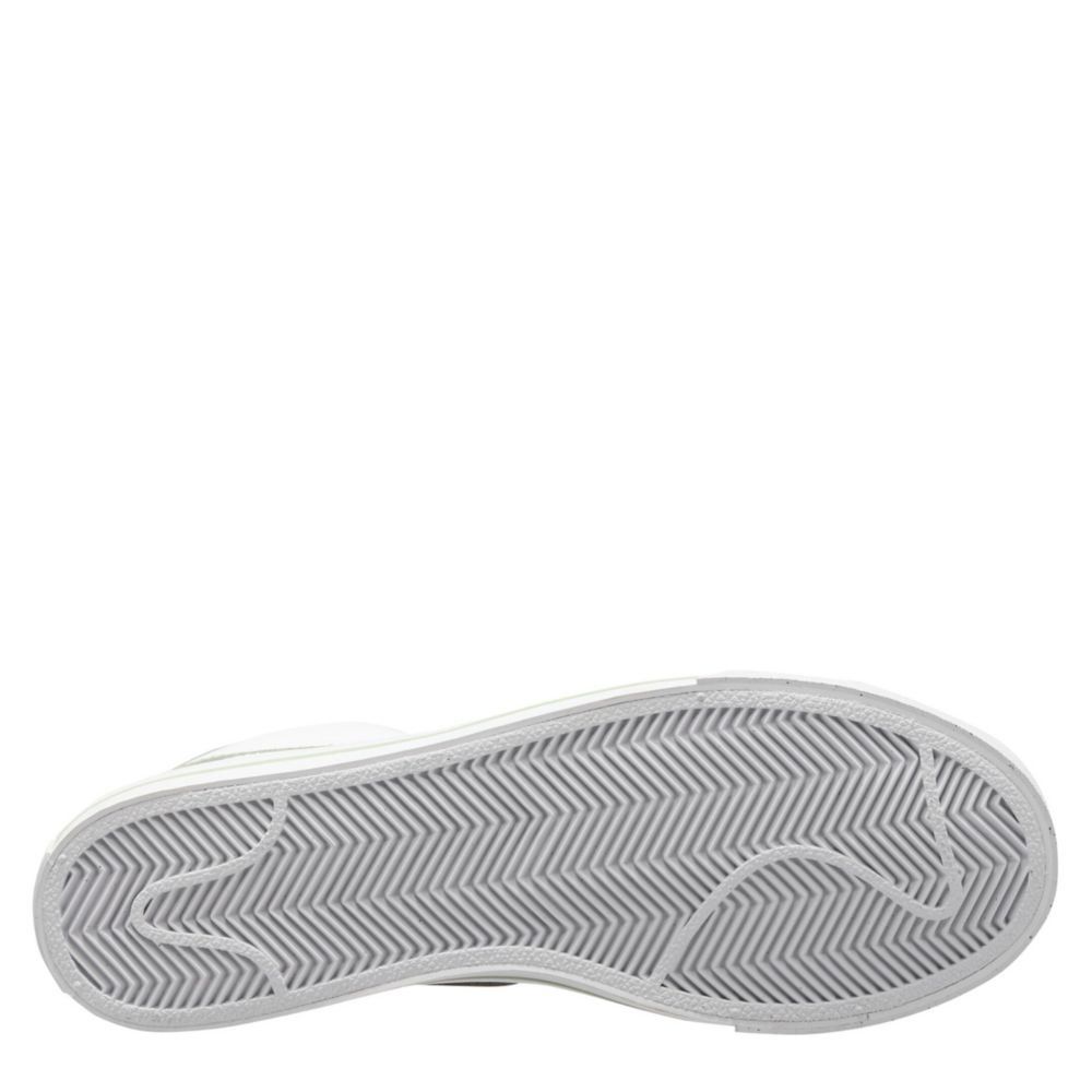 NIKE WOMENS COURT LEGACY MID SNEAKER - WHITE