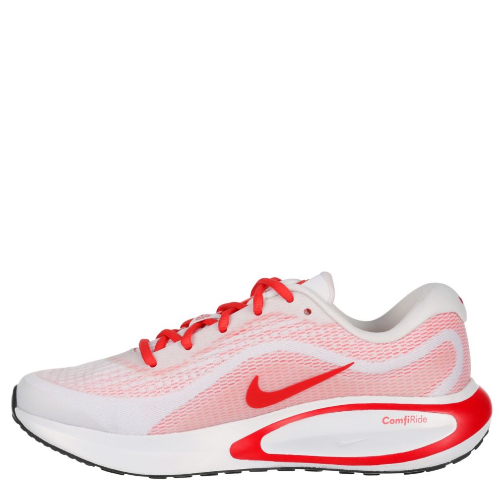 NIKE WOMENS JOURNEY RUN RUNNING SHOE - RED