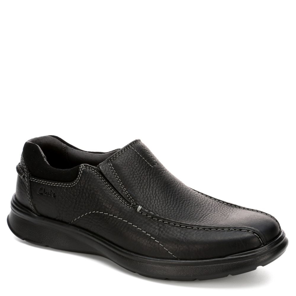 clarks mens shoes black