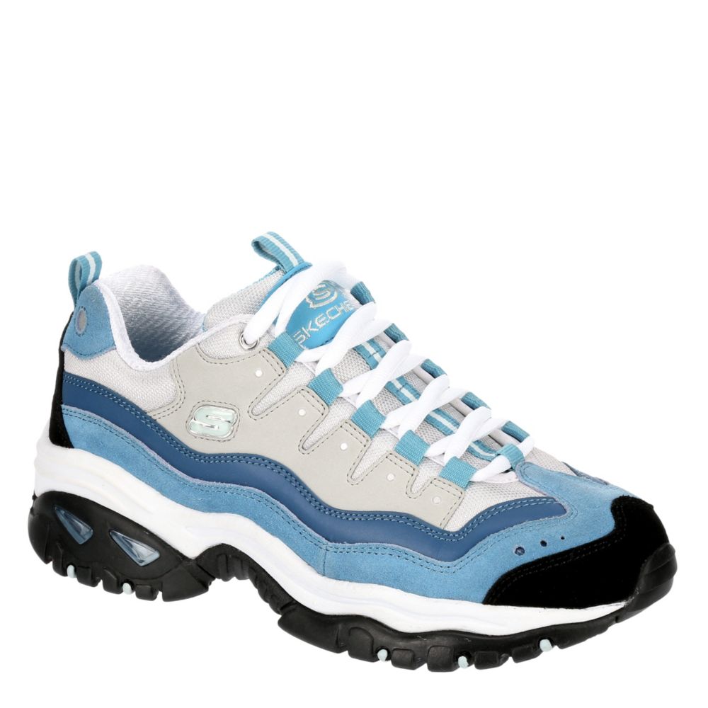 pale blue skechers