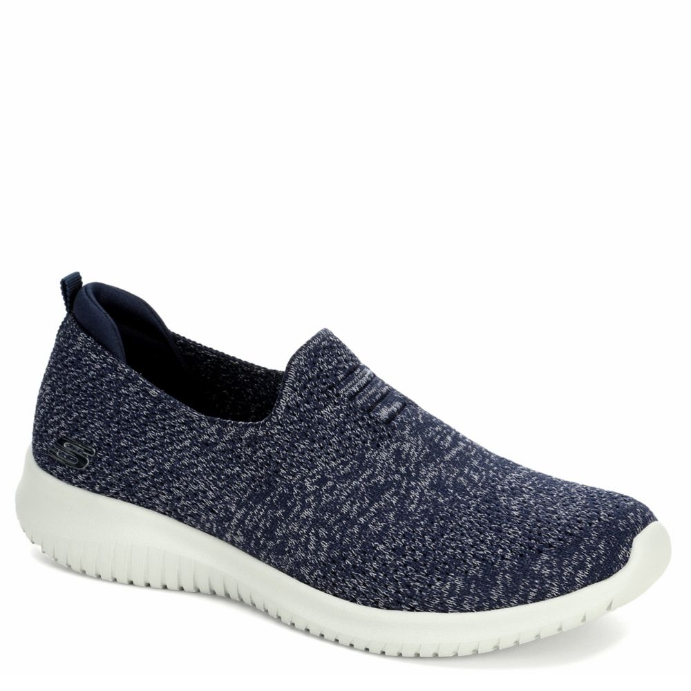 Navy Skechers Womens Ultra Flex Harmonious