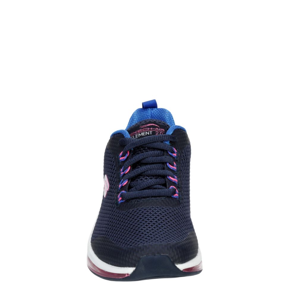 skechers womens navy blue sneakers