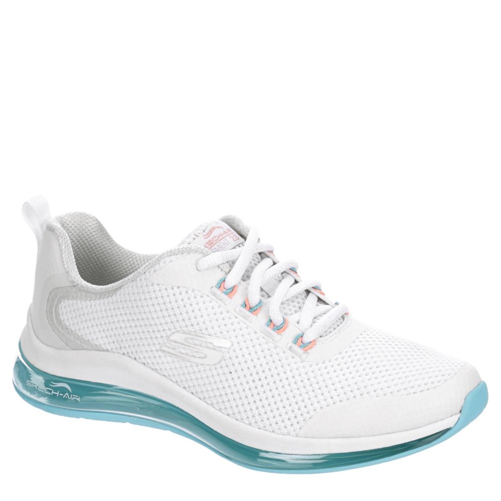White Skechers Womens Skeck-air Element 