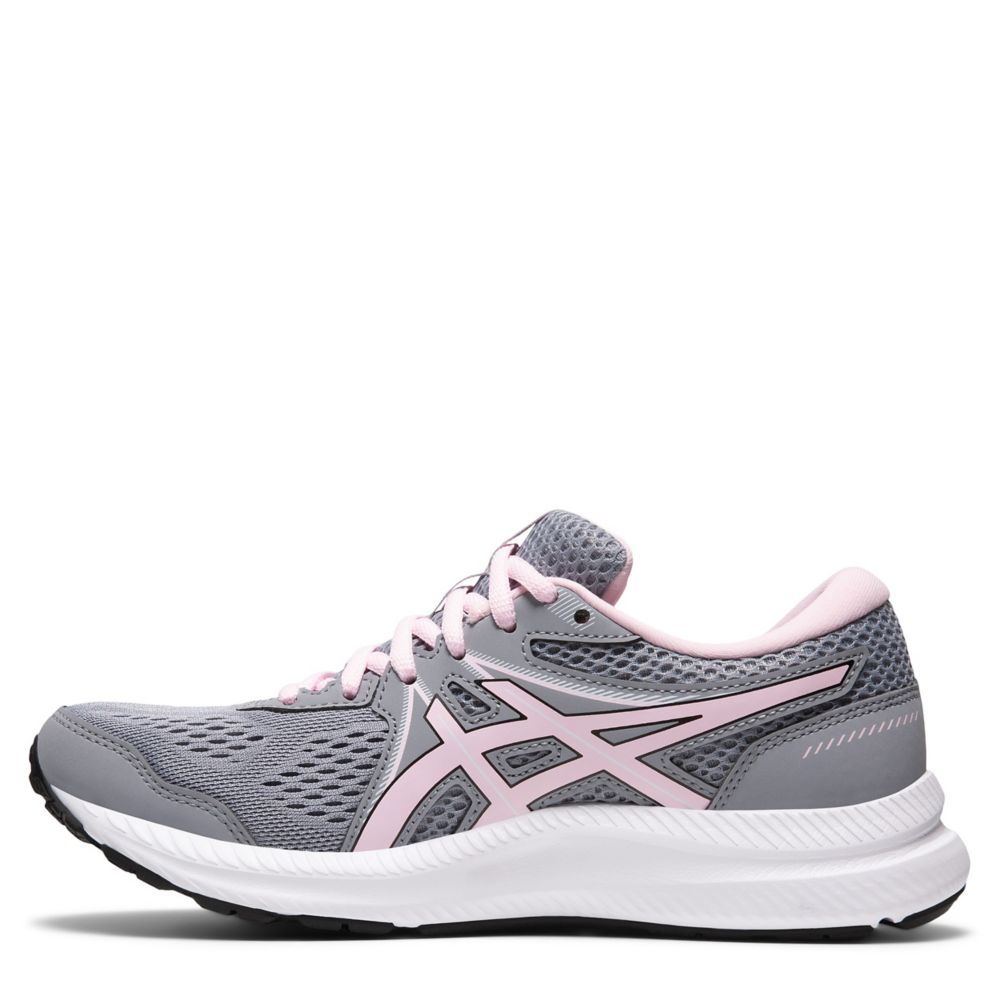 all white asics women's