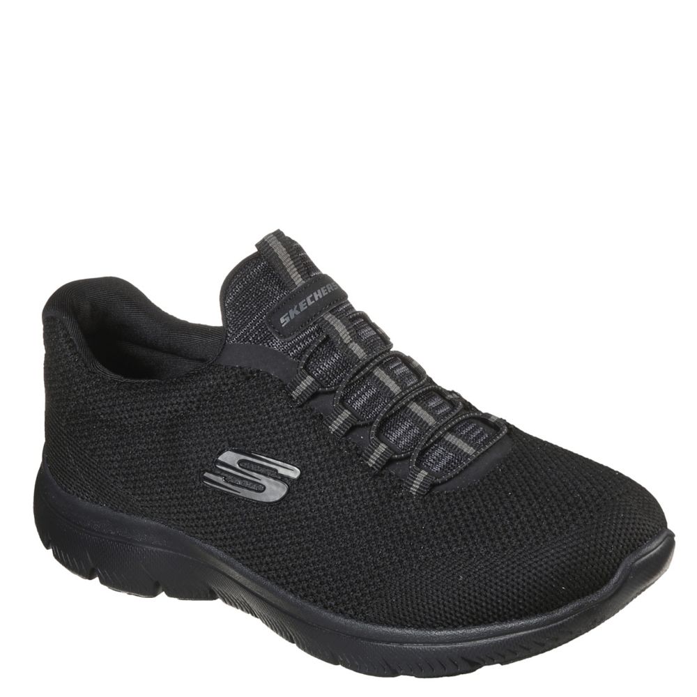 Dedos de los pies Sentirse mal Claraboya Black Skechers Womens Summits Slip On Running Shoe | Womens | Rack Room  Shoes