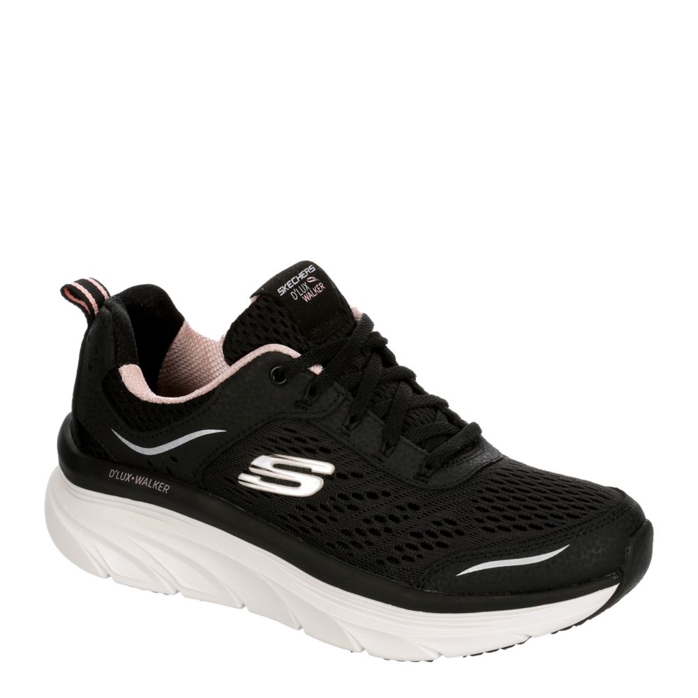 skechers running shoes black