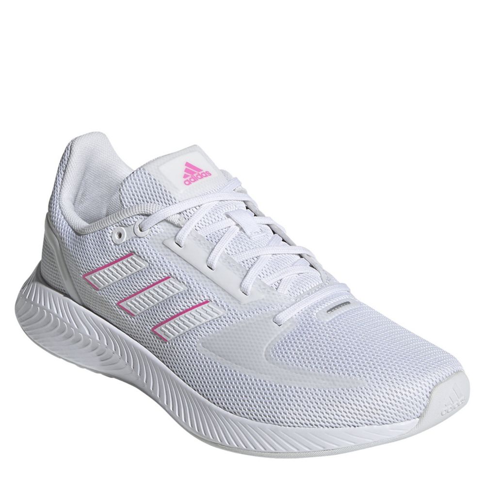 run falcon adidas white