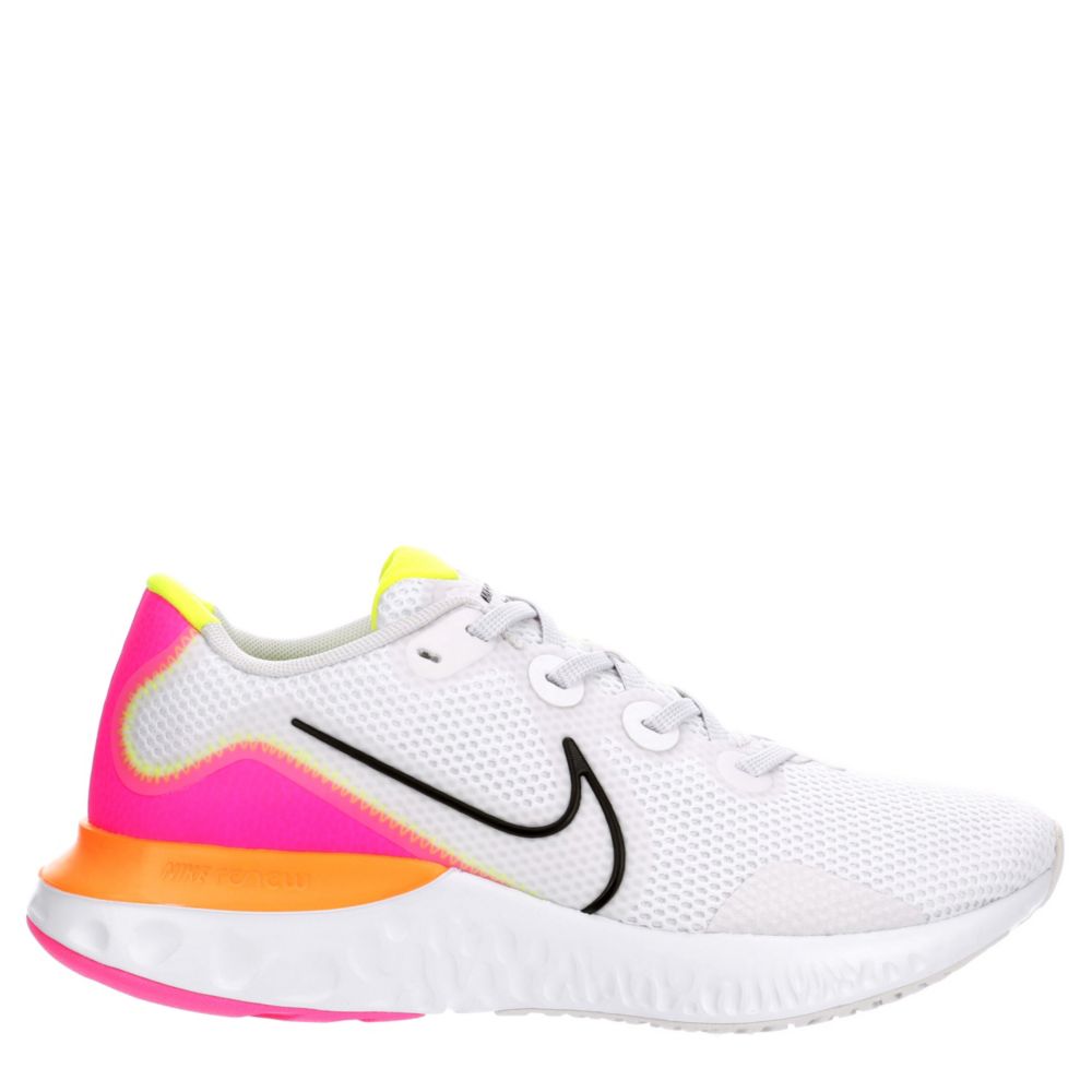 White Nike Womens Renew Run Running 