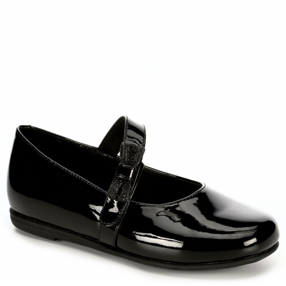 infant girl black dress shoes