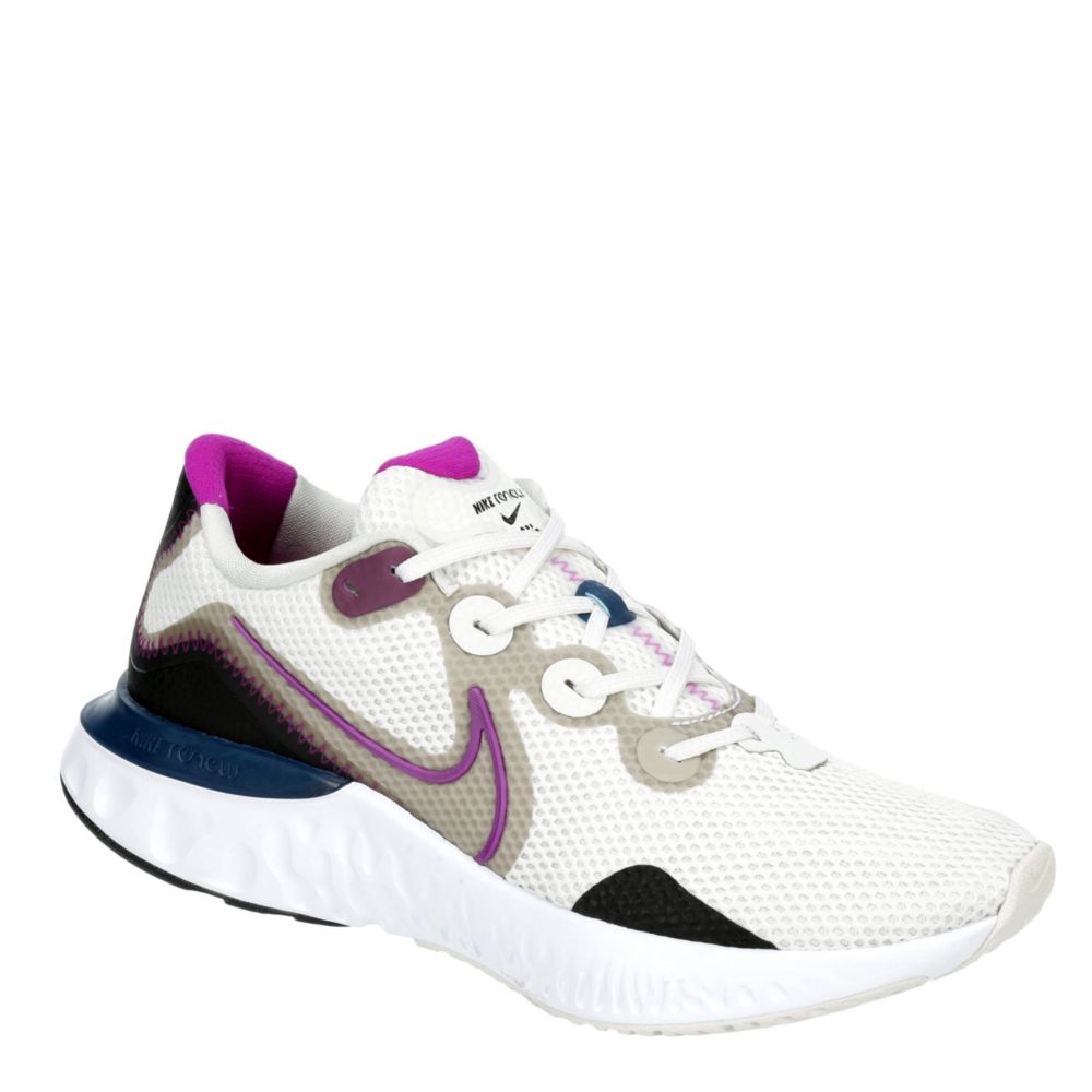 nike women's shoes grey and purple
