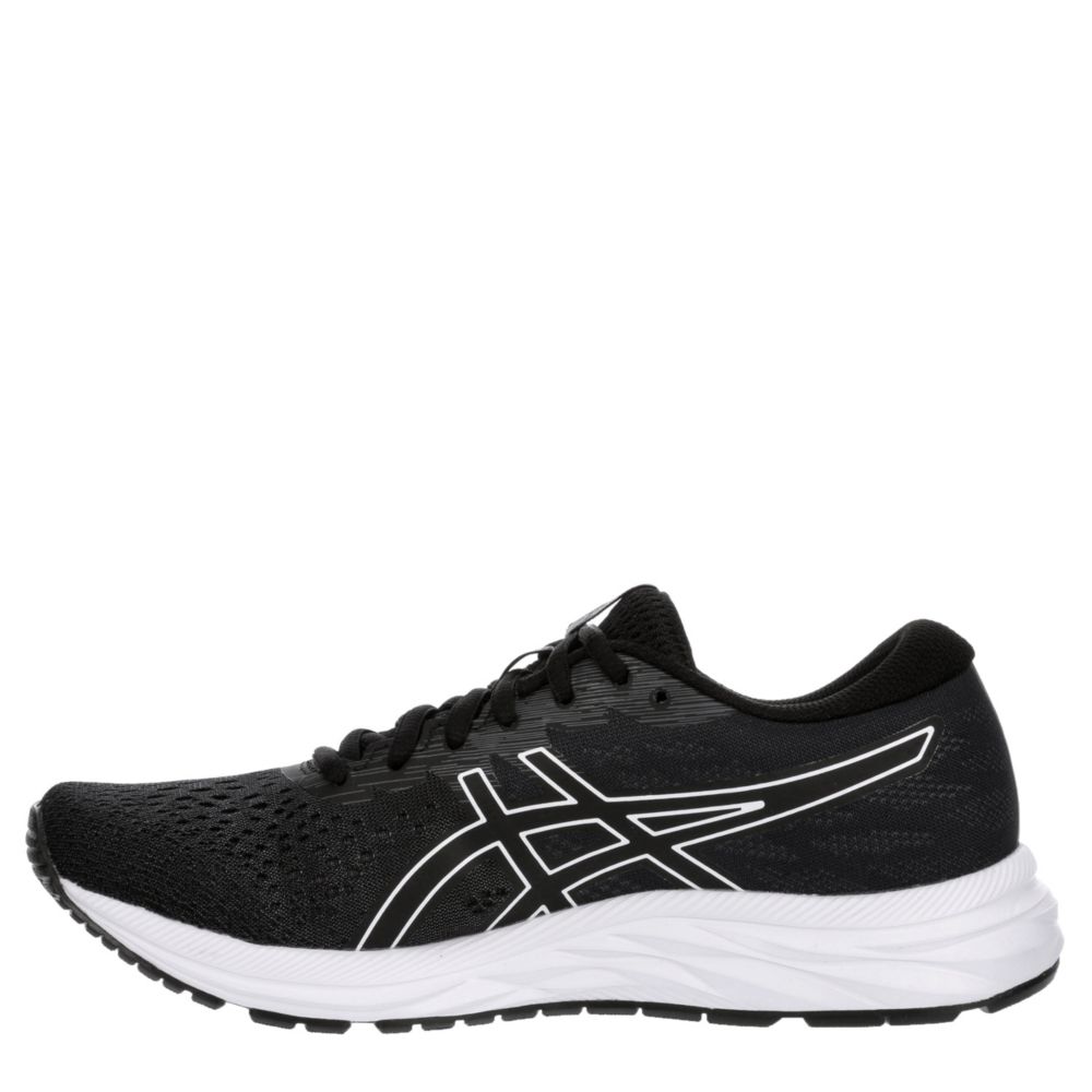 black asics womens runners