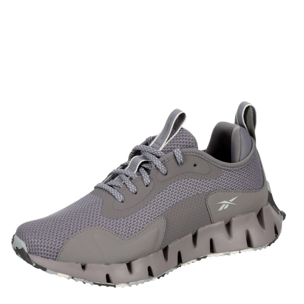 reebok grey running sports shoes