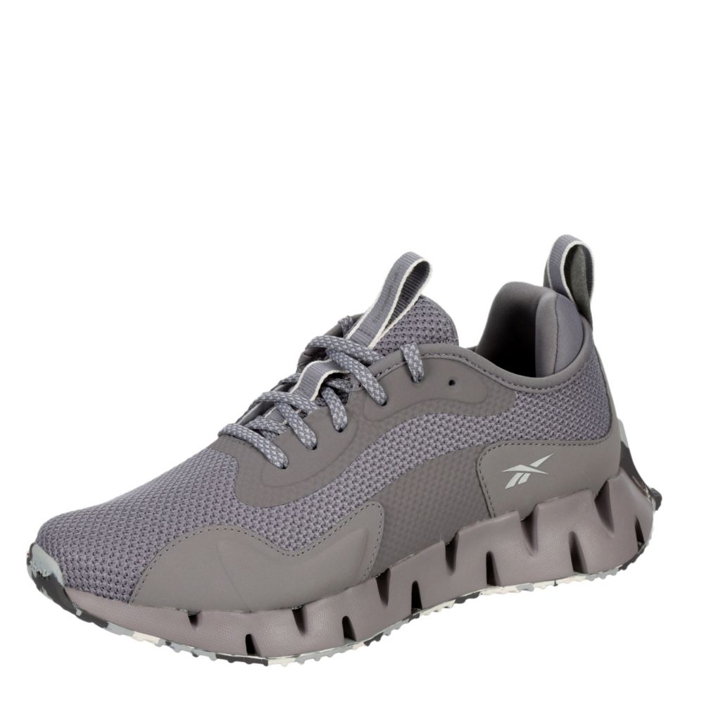 reebok running grey