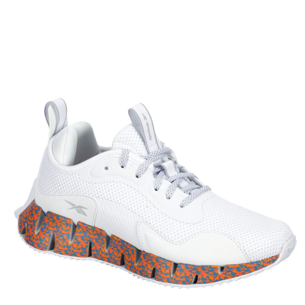 reebok sports white running shoes