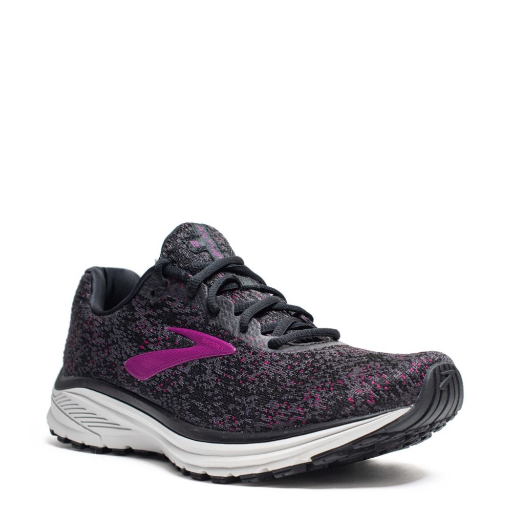 brooks womens black running shoes