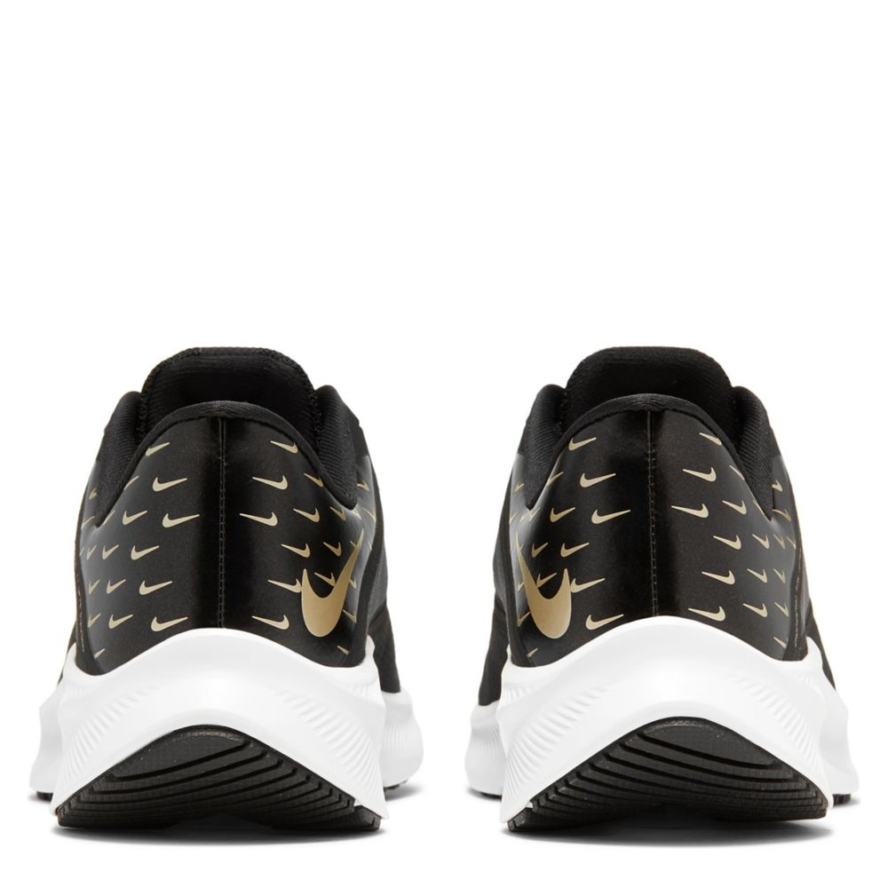 Black Nike Womens Quest 3 Running Shoe Athletic Rack Room Shoes