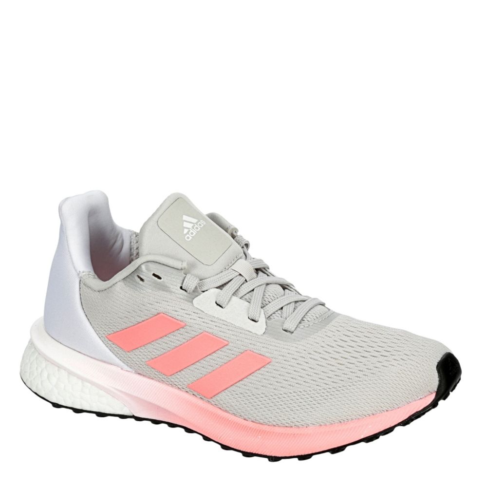 White Adidas Womens Astrarun Boost 